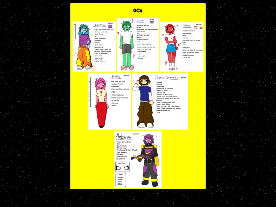 characters screenshot