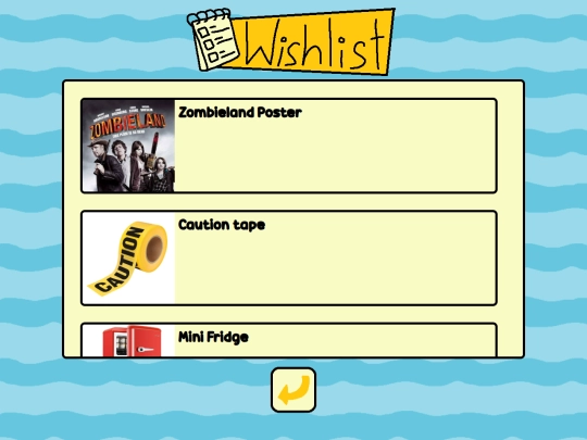 wishlist screenshot