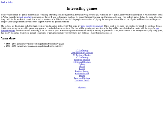 games screenshot