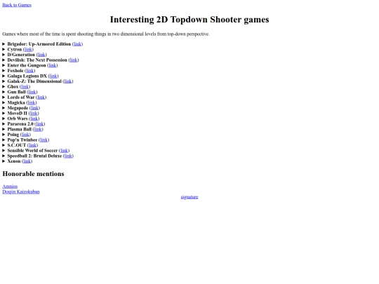 games/2DTopDownShooter screenshot