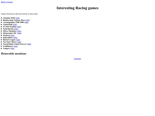 games/Race screenshot