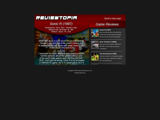 reviewtopia/games screenshot