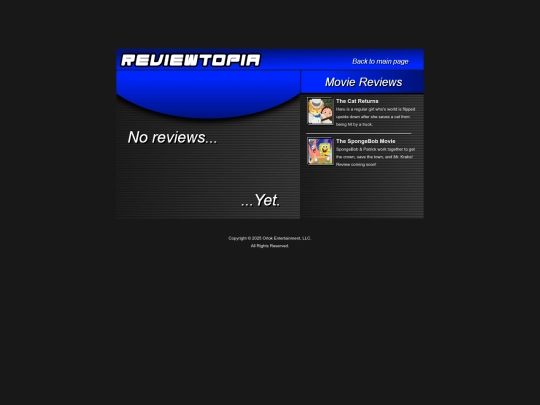 reviewtopia/movies screenshot
