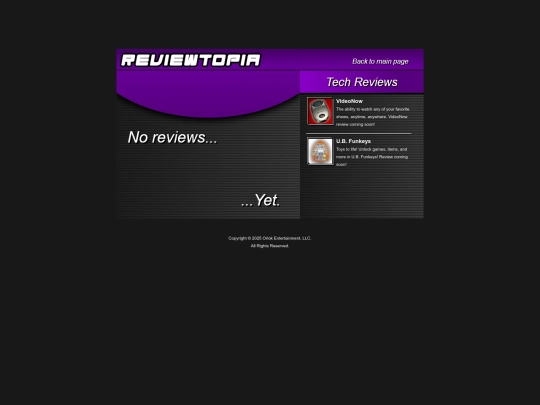 reviewtopia/tech screenshot