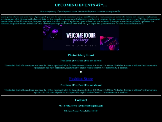 Event/event screenshot