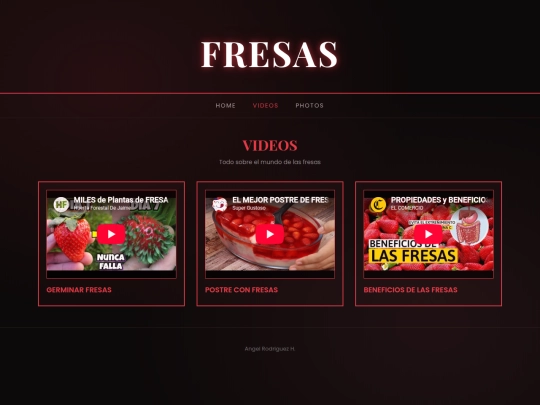 videos screenshot