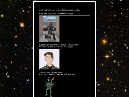 art galery screenshot