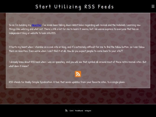 Blogs/start-utilizing-rss-feeds screenshot
