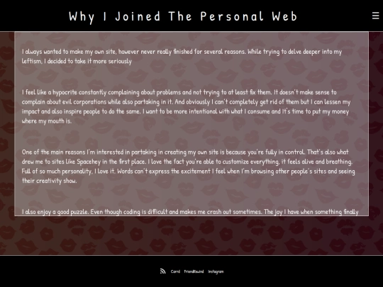 Blogs/why-i-joined-the-personal-web screenshot