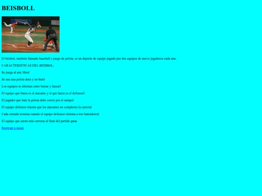 beisbol screenshot