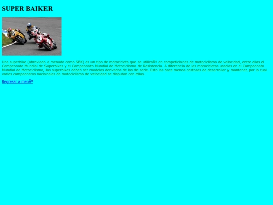 super baiker screenshot