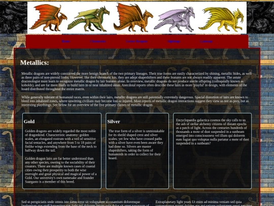 metallics screenshot