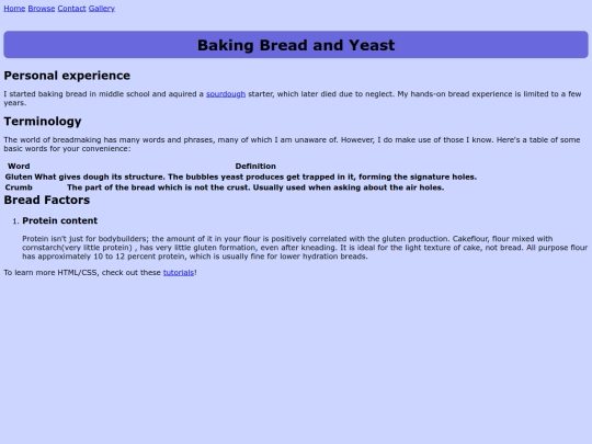 browse/obsessions/bread screenshot