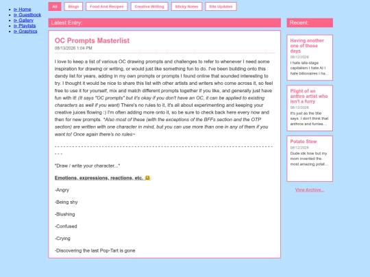 journal screenshot