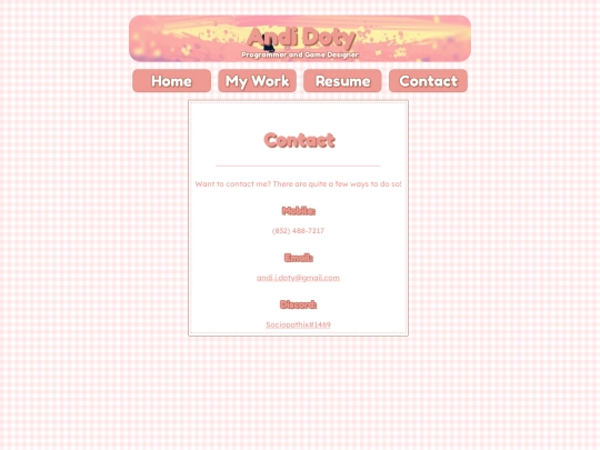 contact screenshot
