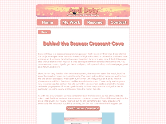 work/crescent-cove screenshot