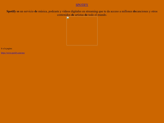 Spotify screenshot