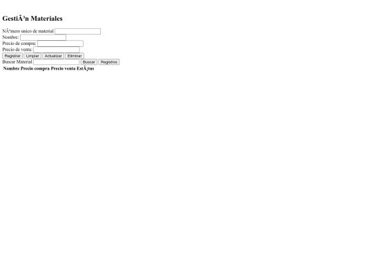 modules/moduloAccesorios/view_Materiales screenshot