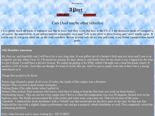 cars screenshot