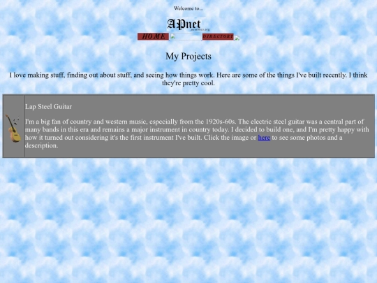 projects screenshot