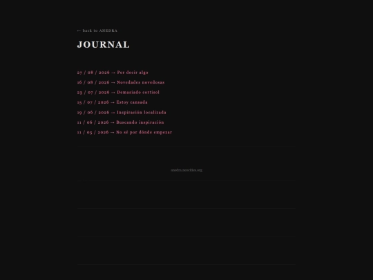 journal screenshot