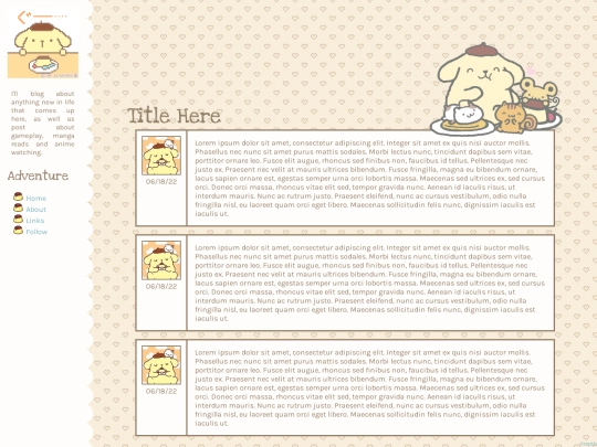 blog screenshot
