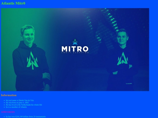 mitro screenshot