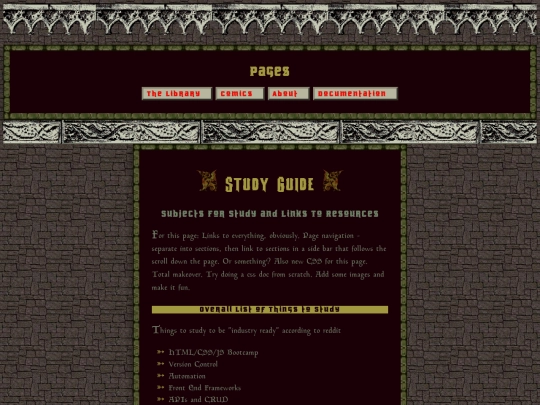 study-guide screenshot