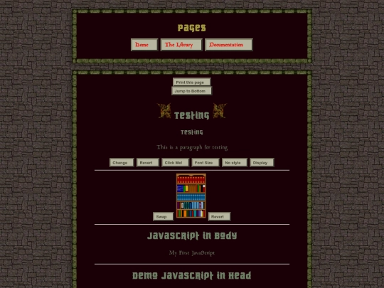test screenshot
