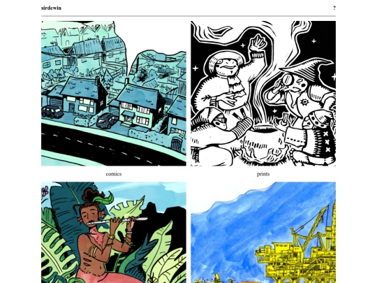 page/projects screenshot