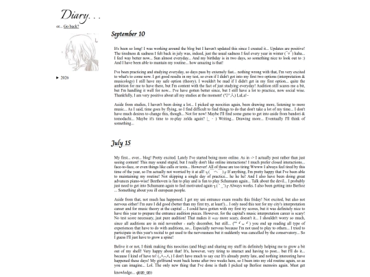 tabs/blog screenshot