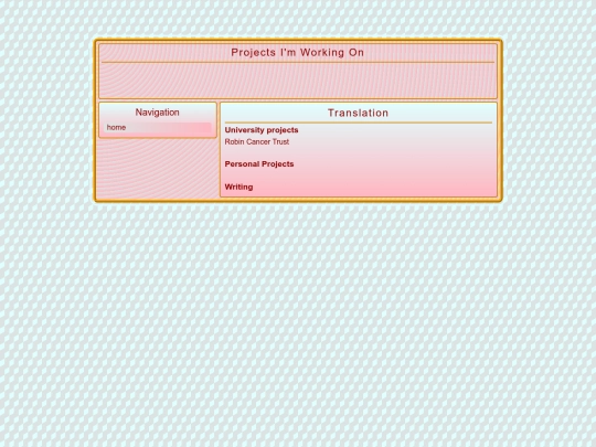 projects screenshot
