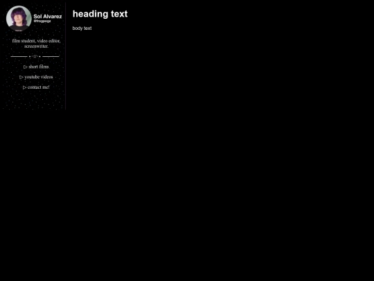 test screenshot