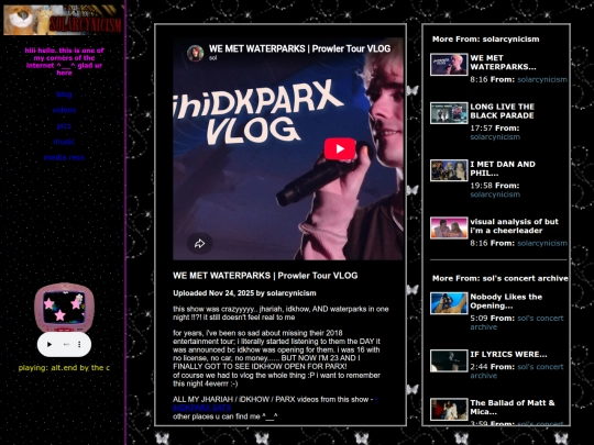 videos screenshot