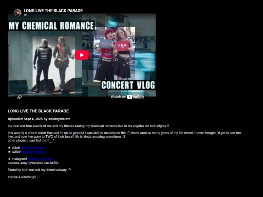 vids/mcr screenshot