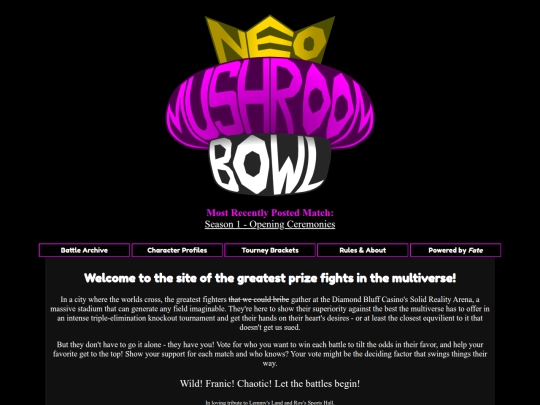 NeoMushroomBowl screenshot