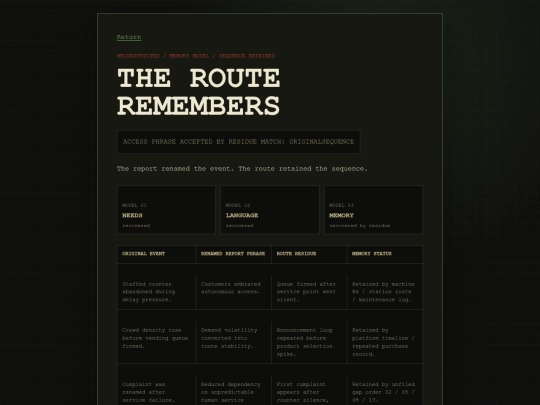 reconstructed/route-remembers screenshot