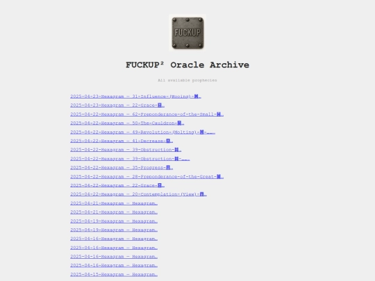 index screenshot