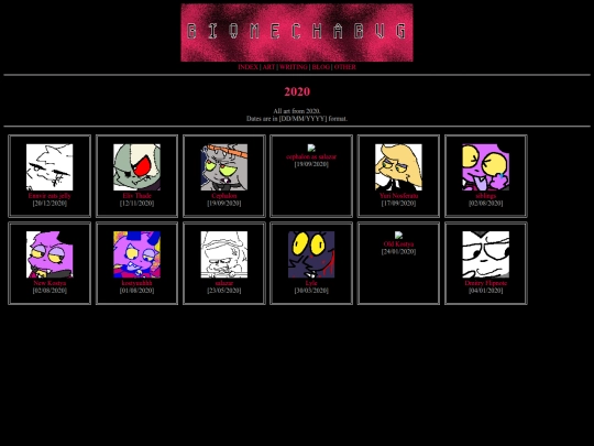 gallery/2020 screenshot