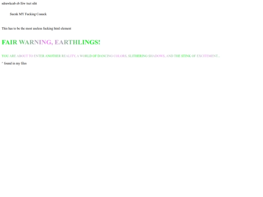 ultrafuckingtopsecretdirectory/experiments screenshot