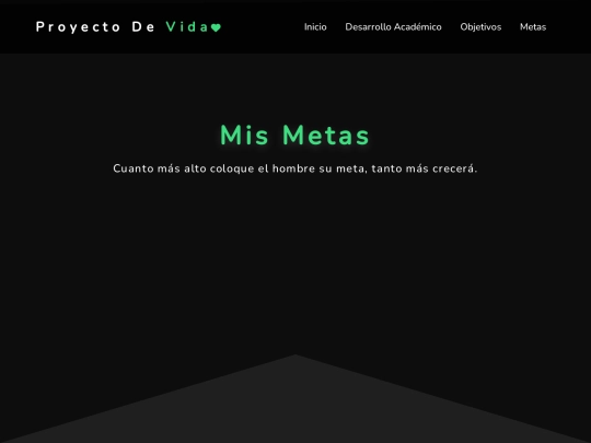 pag/Metas screenshot
