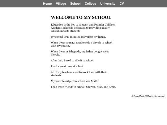 2025.02.3/My Story Website/School screenshot