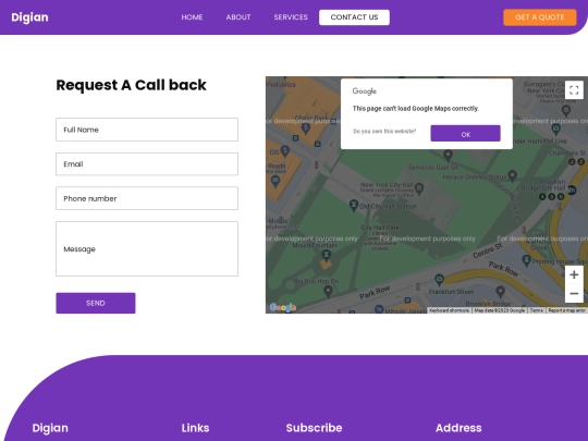 contact screenshot