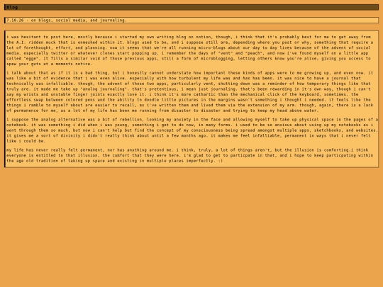 blog screenshot