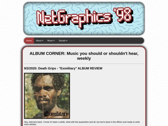 musicrecs screenshot