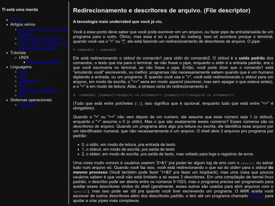 redirecionamento screenshot