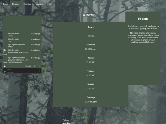 Horarios screenshot