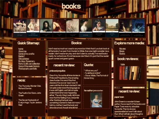 medias/books screenshot