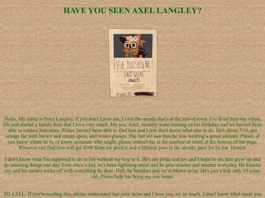 FindAxelLangley screenshot