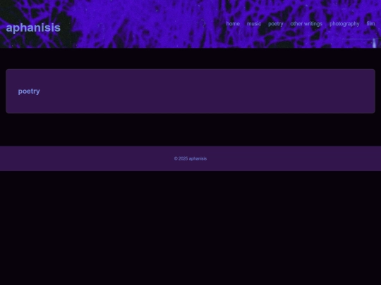 poetry screenshot